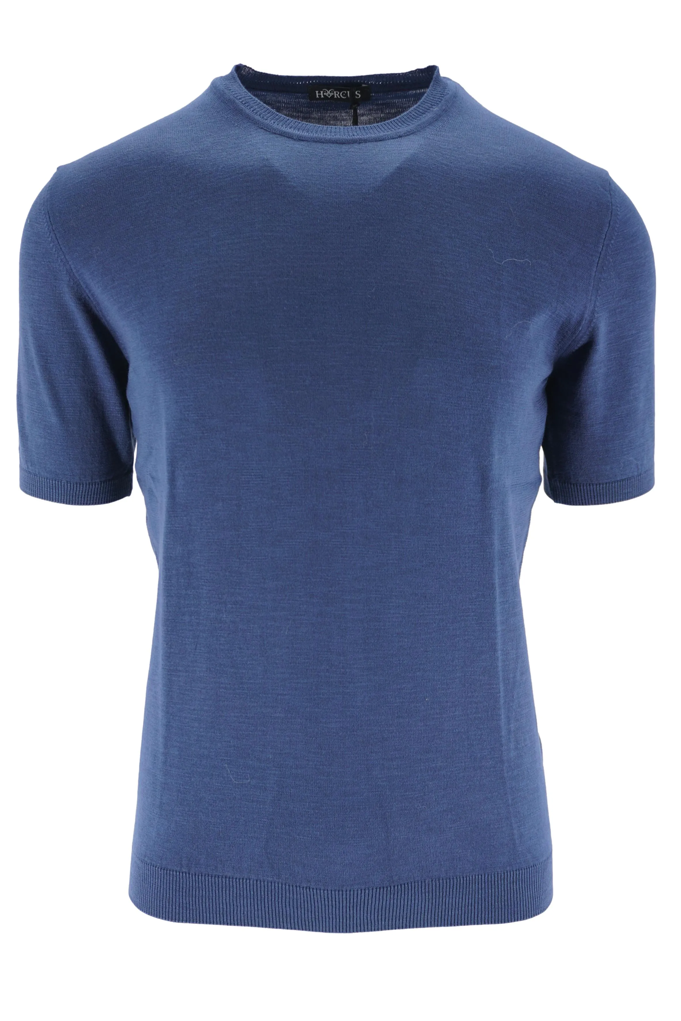 14 Gauge Slub Cotton T-Shirt / Blue