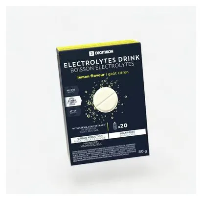 20 pastiglie energetiche Aptonia Electrolytes Tabs Limone 4g