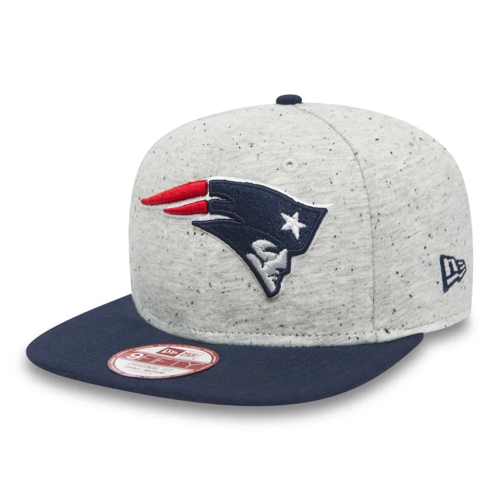 Cappellino Visiera Piatta Uomo Jersey Team Neepat Grigio Melange/navy