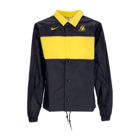 Giacca Coach Jacket Uomo Nba Lightweight Jacket Loslak Black/amarillo/field Purple/amarillo