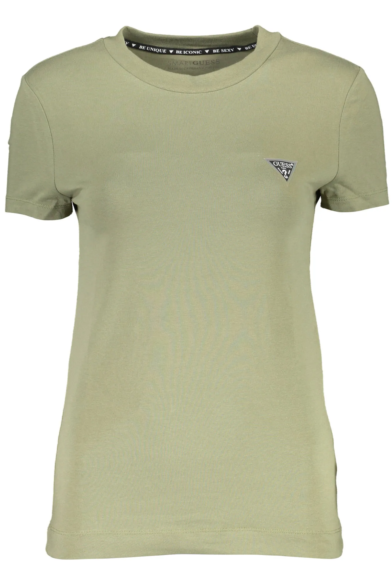 GUESS JEANS T-SHIRT MANICHE CORTE Donna