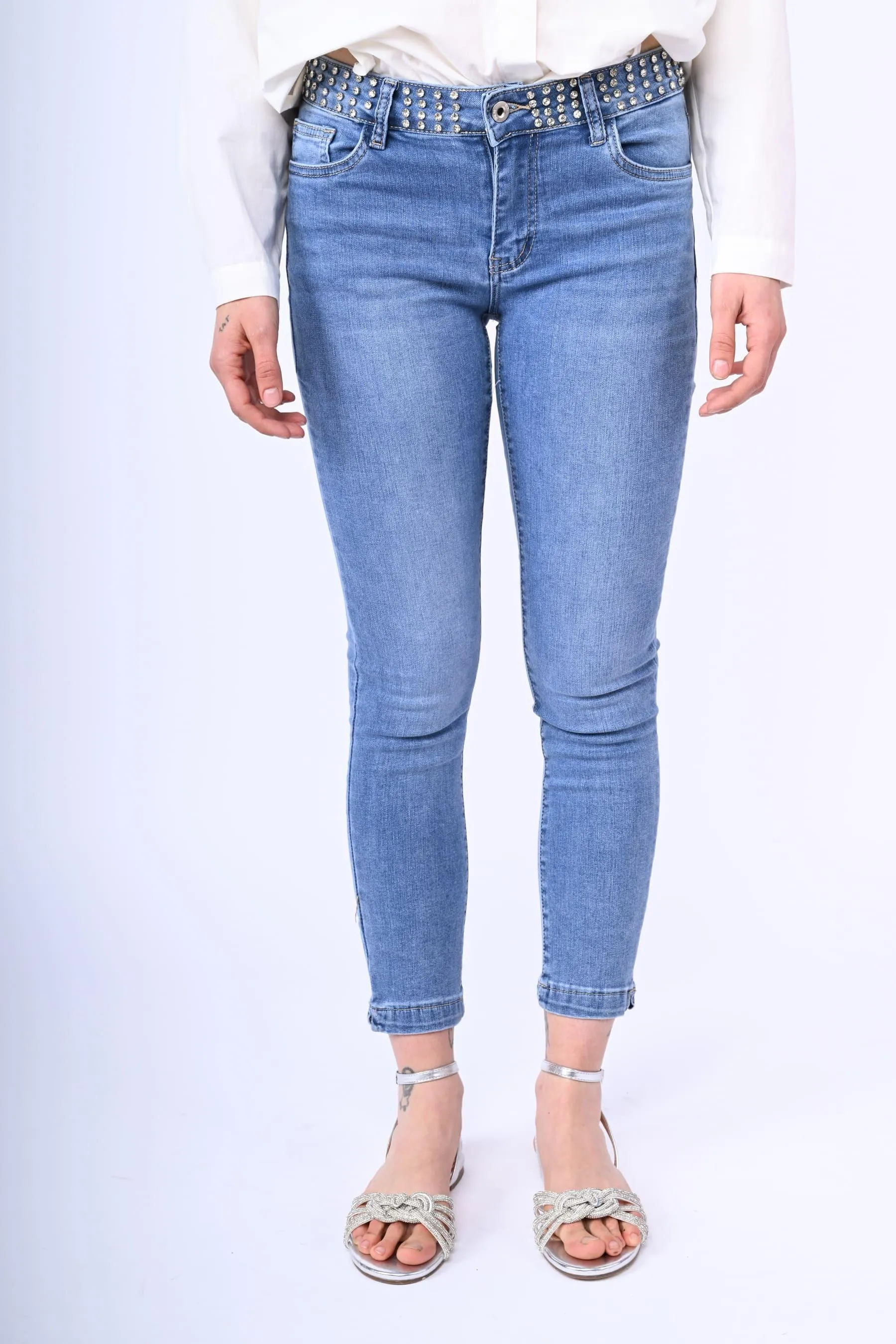 Nuna Lie  ---------    ------------Jeans cintura strass