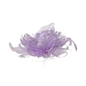 Ottod'Ame - Spilla a Fiore in Piume - Lilla - Spilla - Luxury Exclusive Collection