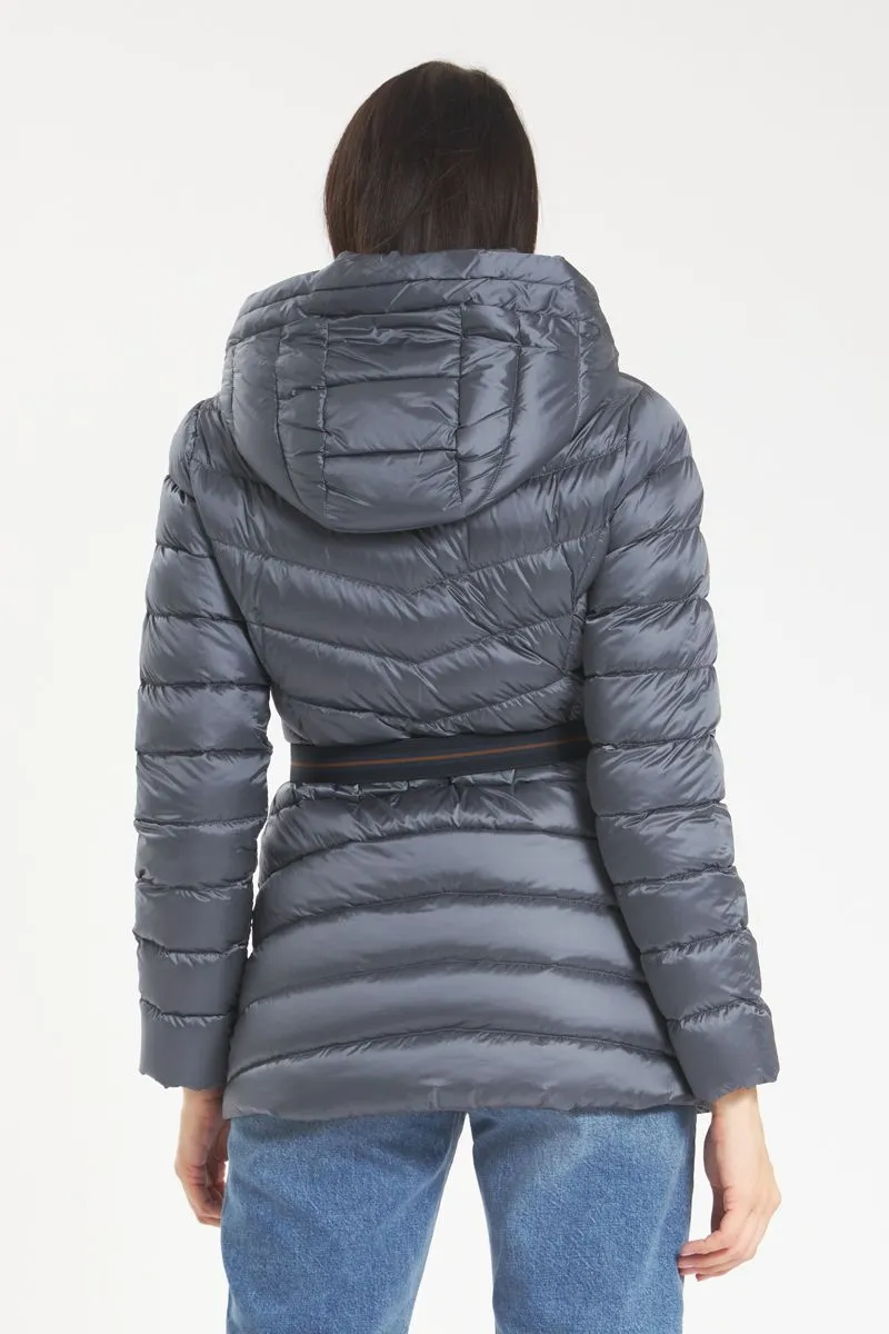 Piumino Donna Grigio