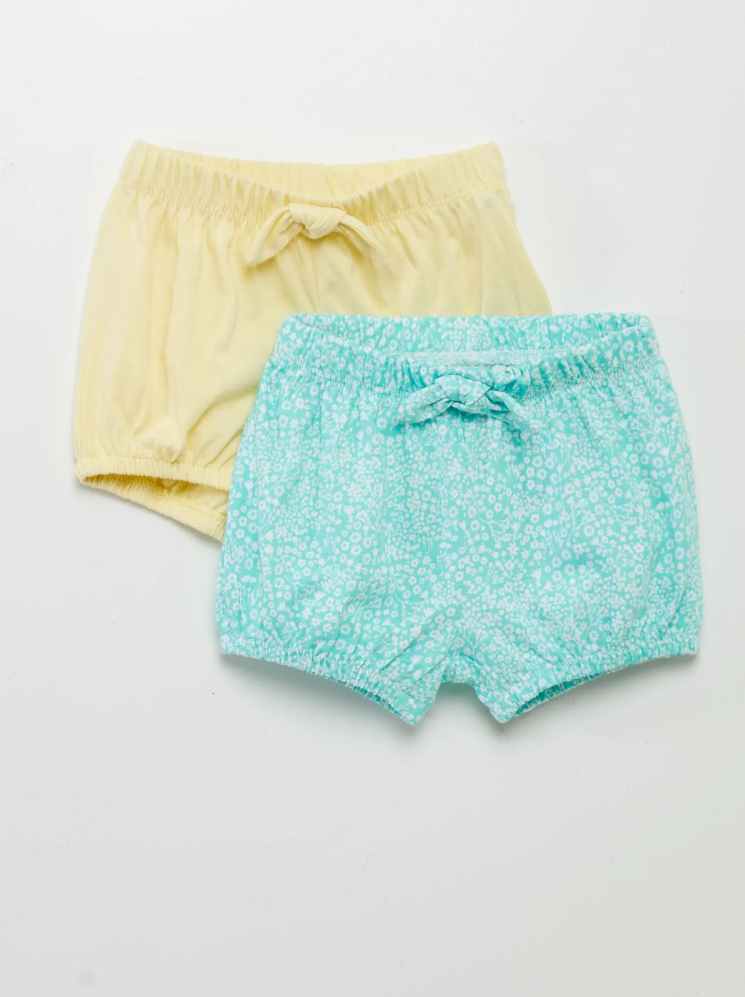 Set di 2 shorts in jersey - VERDE