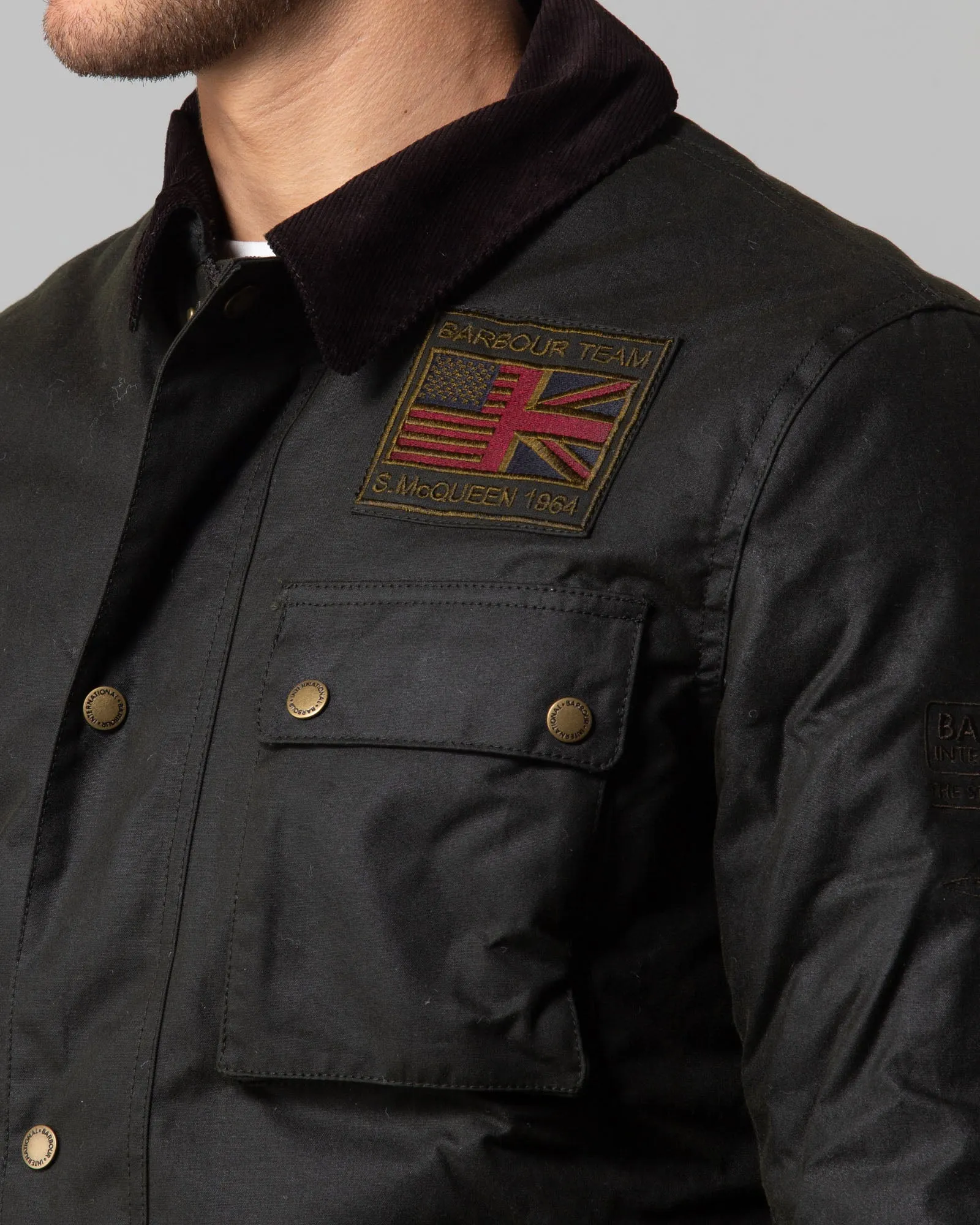 Steve McQueen wax cotton Jacket