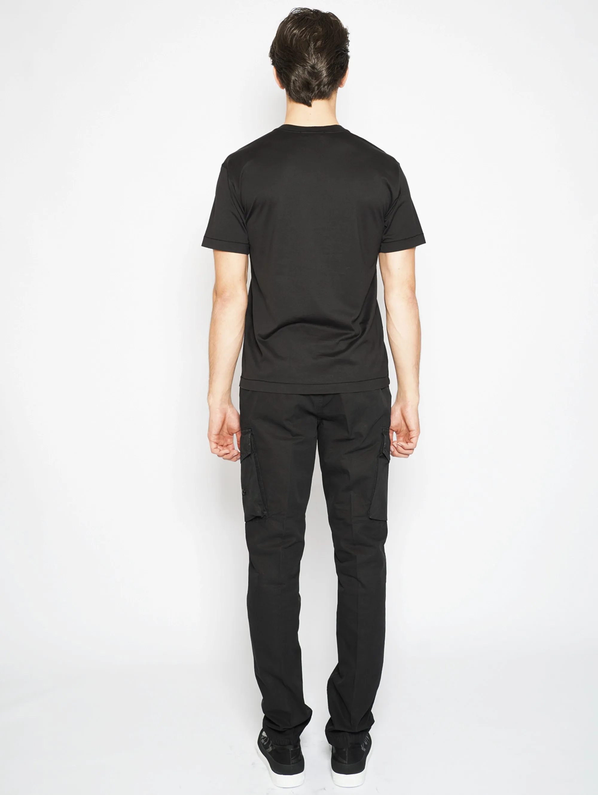 T-shirt in Jersey  Nero