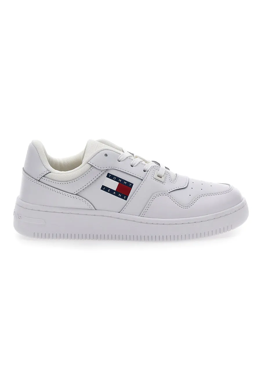   TOMMY HILFIGER Sneakers Bianche TOMMY JEANS  RETRO BASKET ESS